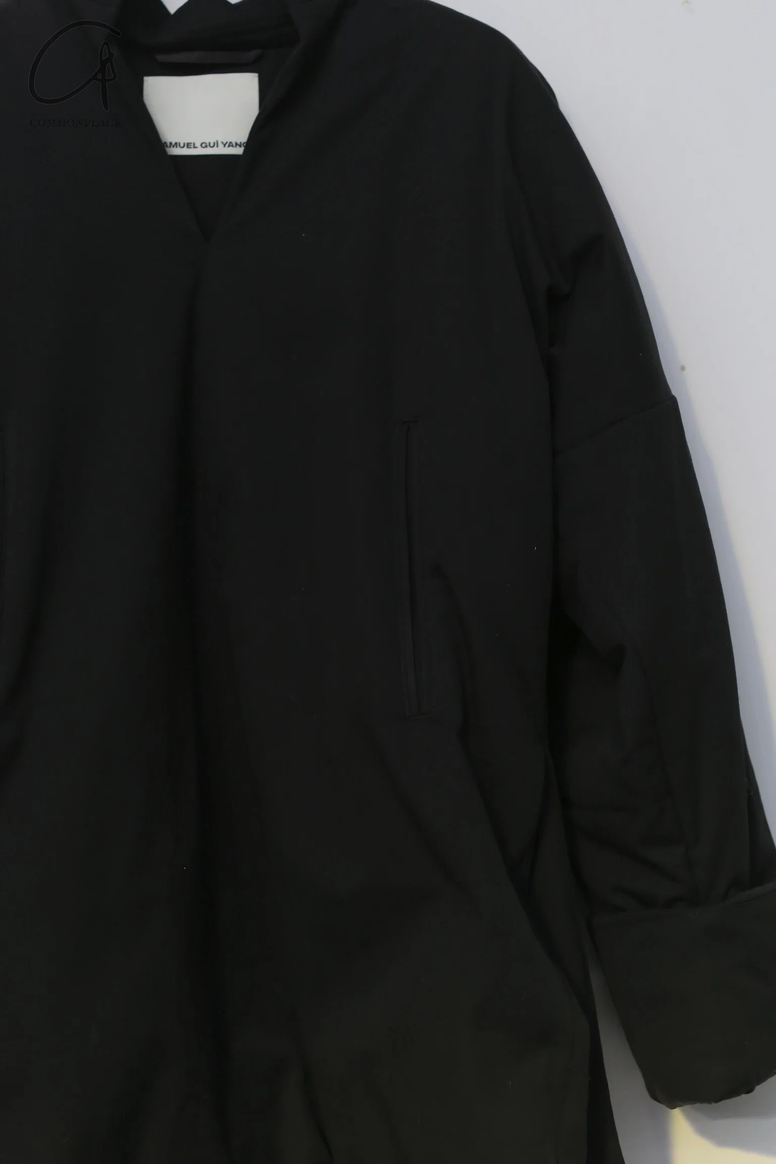 SAMUEL GUI YANG Black Benolac Top AW21CO04-1 - Image 12