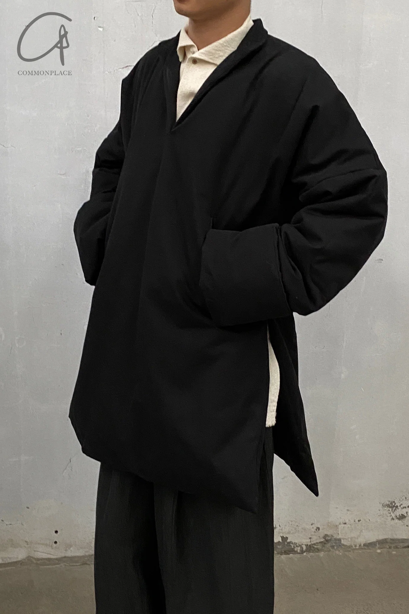 SAMUEL GUI YANG Black Benolac Top AW21CO04-1 - Image 2