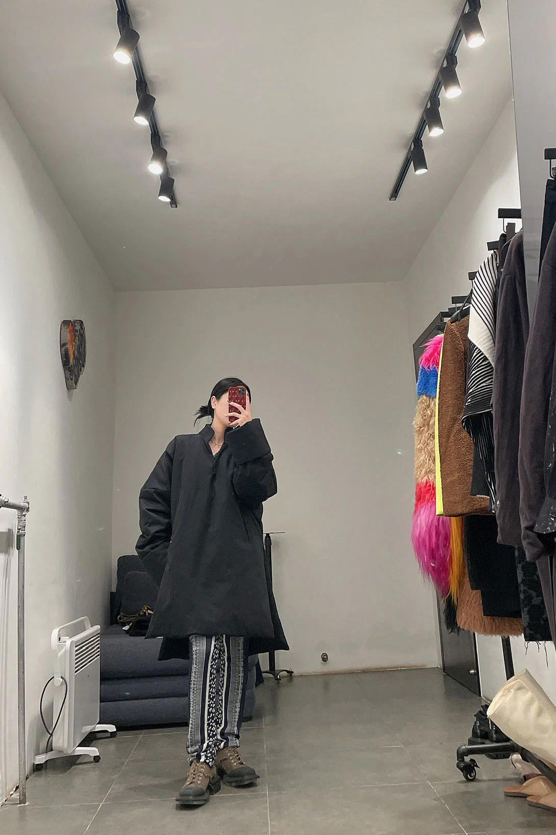 SAMUEL GUI YANG Black Benolac Top AW21CO04-1 - Image 24