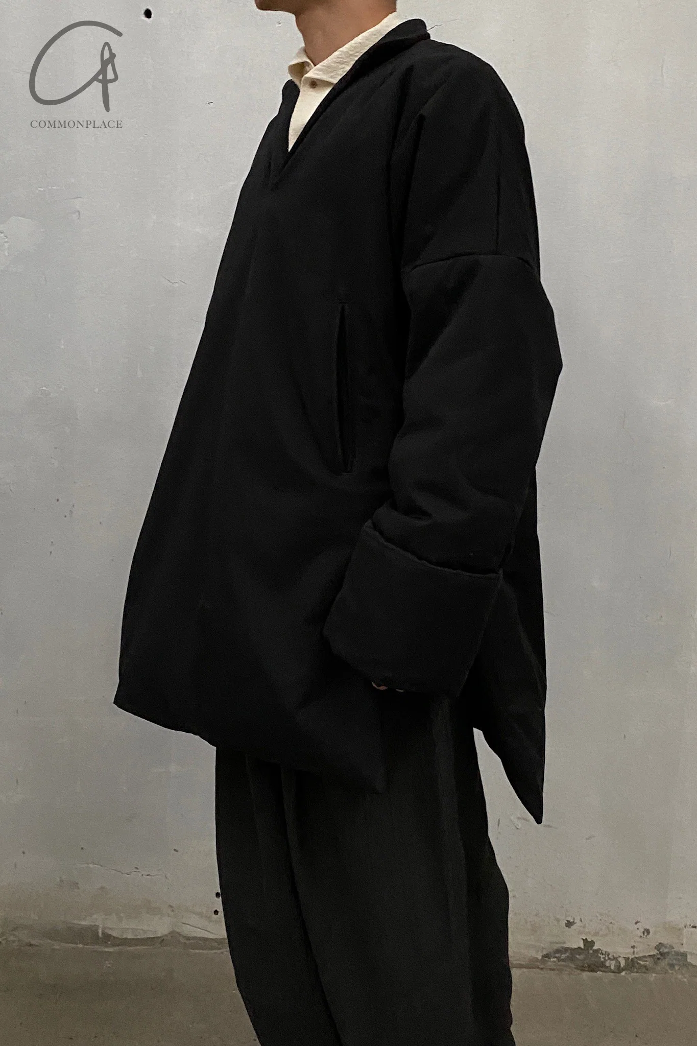 SAMUEL GUI YANG Black Benolac Top AW21CO04-1 - Image 3