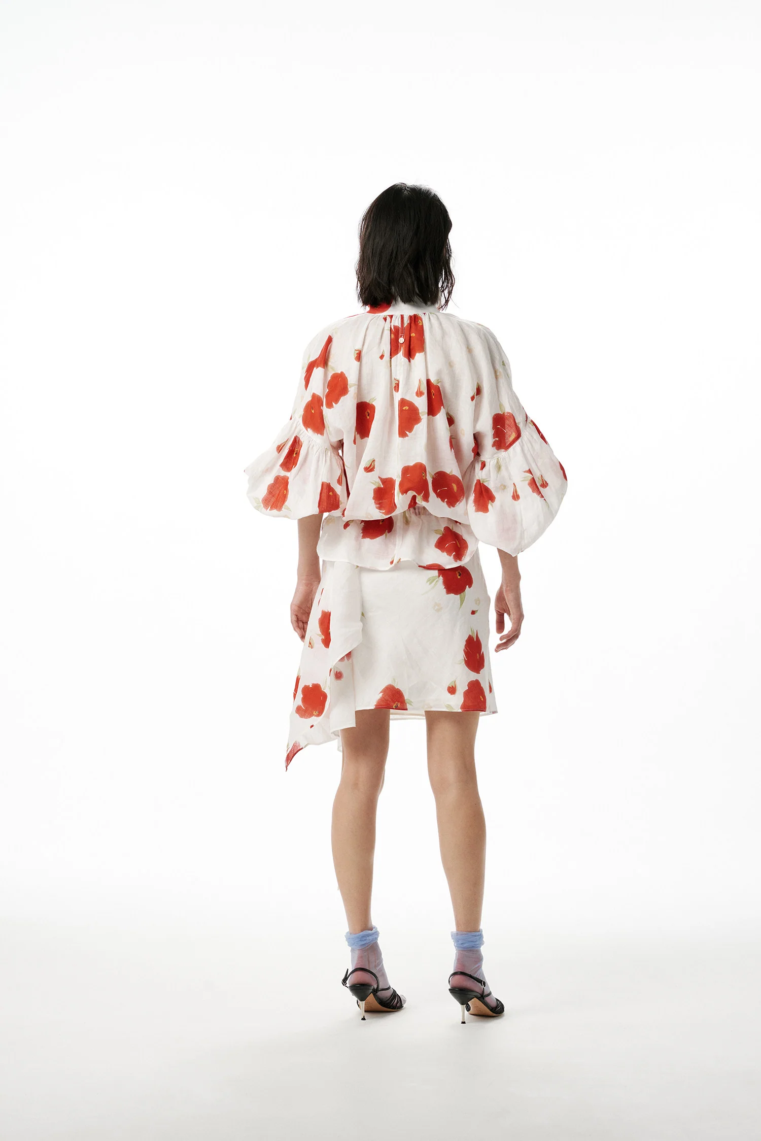 SAMUEL GUI YANG Spring/Summer 2026 Balloon Collection Shirt/Skirt SGY-SS26CSK08-1-1-POPPY Skirt (SS26CSH10) - Image 10