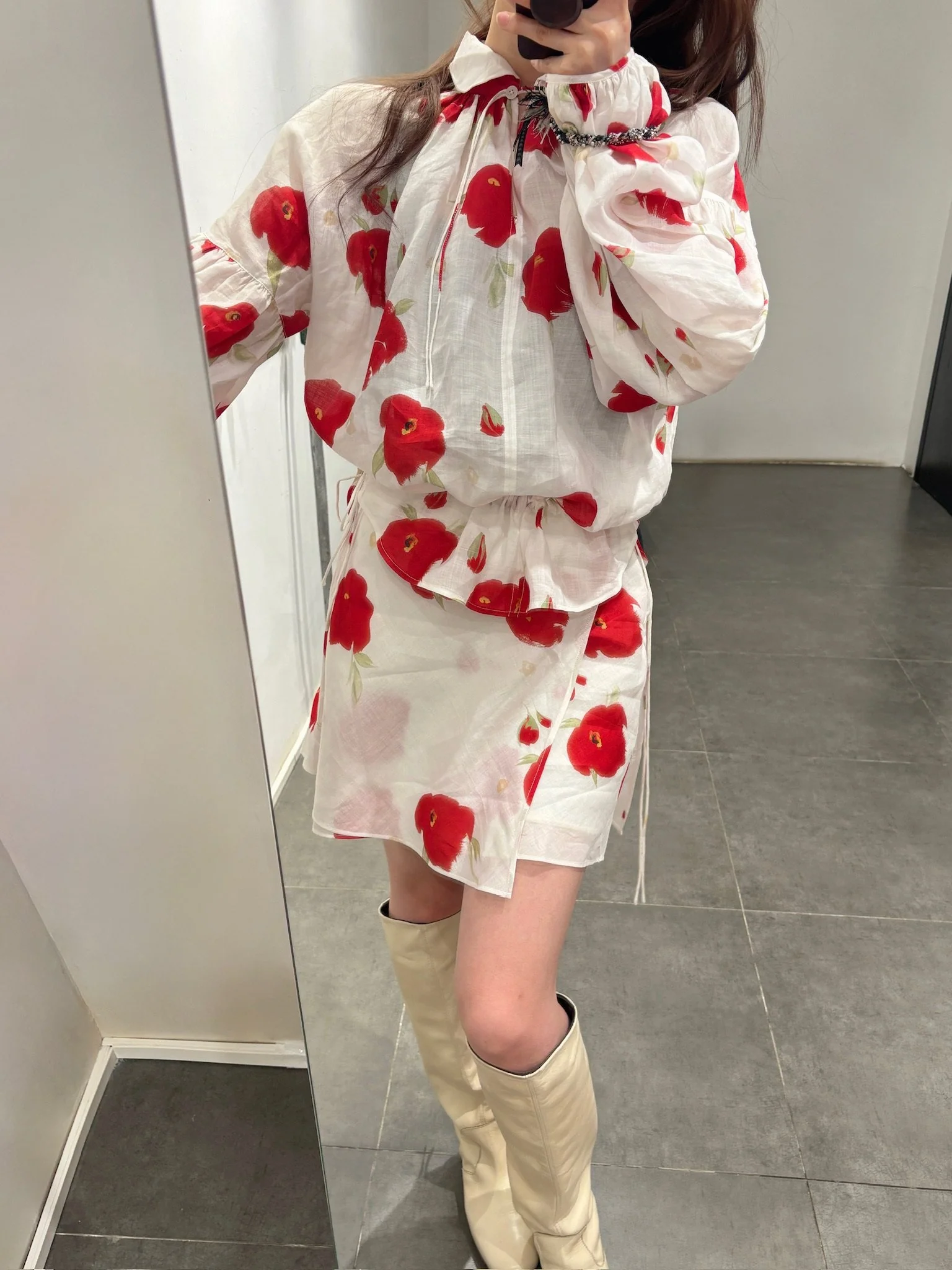 SAMUEL GUI YANG Spring/Summer 2026 Balloon Collection Shirt/Skirt SGY-SS26CSK08-1-1-POPPY Skirt (SS26CSH10) - Image 11