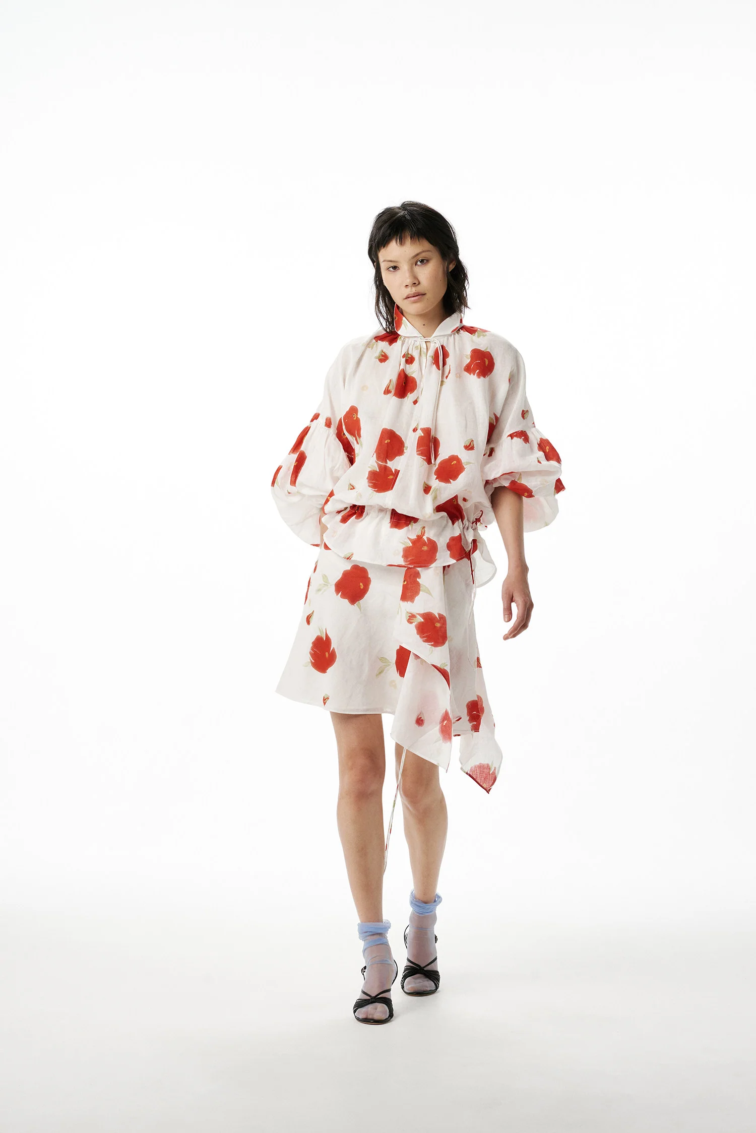SAMUEL GUI YANG Spring/Summer 2026 Balloon Collection Shirt/Skirt SGY-SS26CSK08-1-1-POPPY Skirt (SS26CSH10) - Image 9