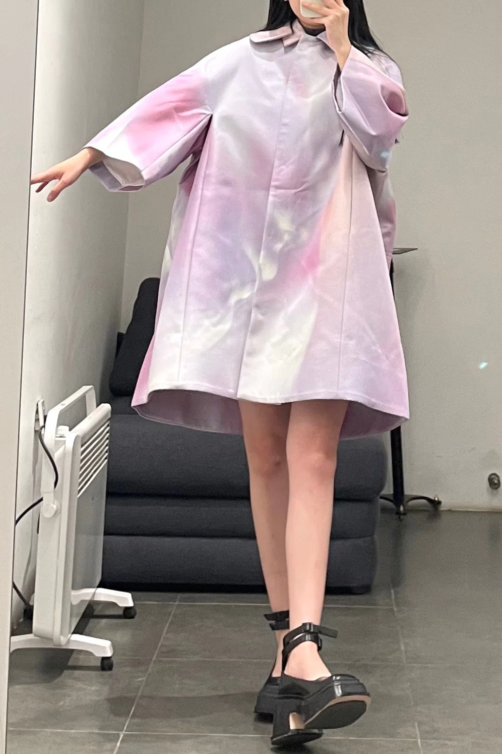 SHUSHU TONG profile long coat aw21co05 - Image 4