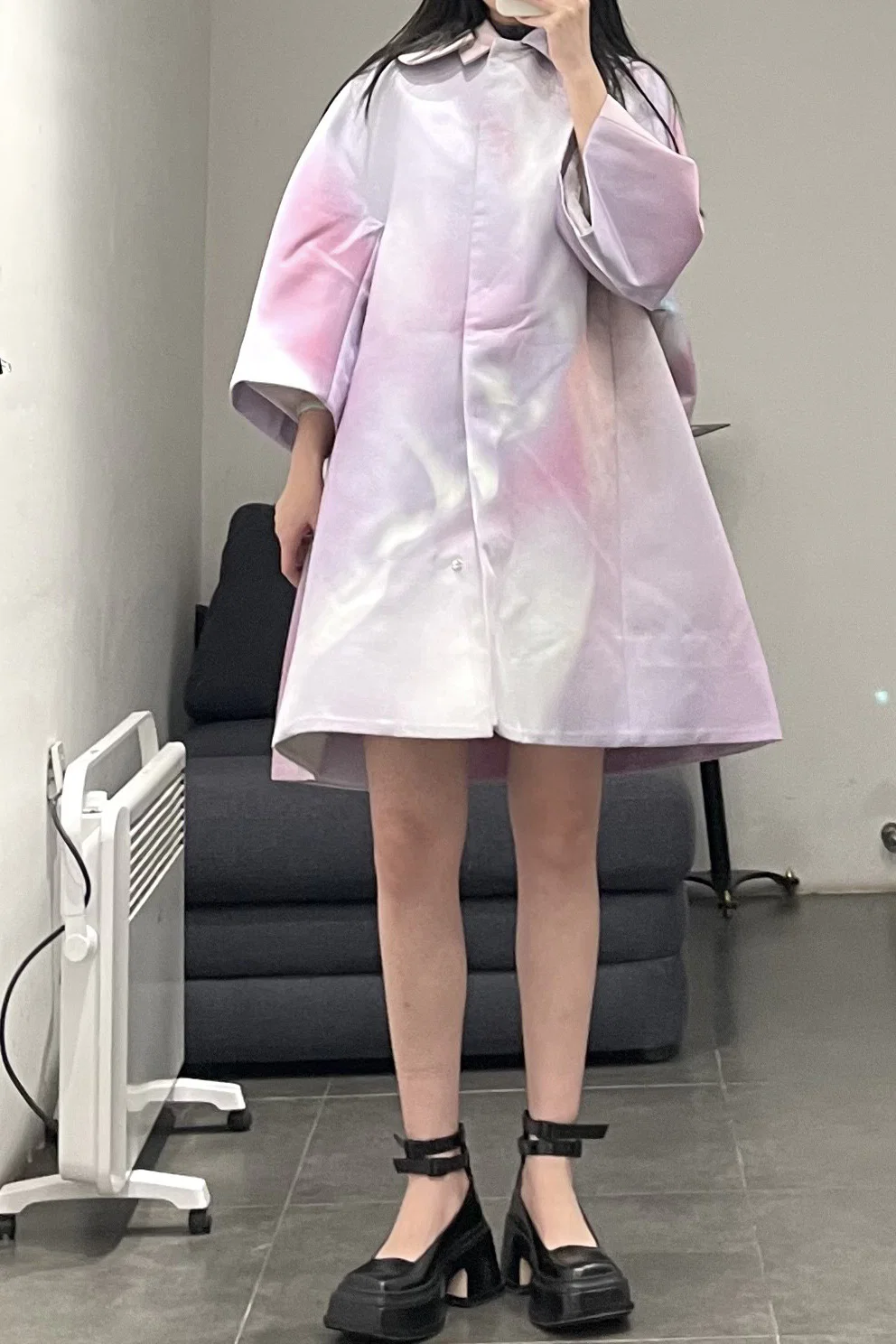 SHUSHU TONG profile long coat aw21co05 - Image 5