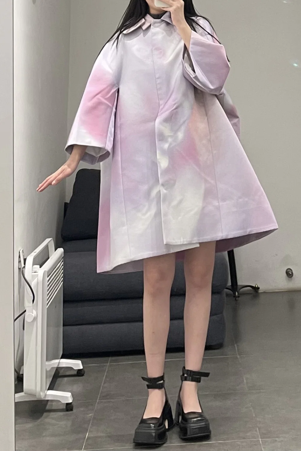 SHUSHU TONG profile long coat aw21co05 - Image 6