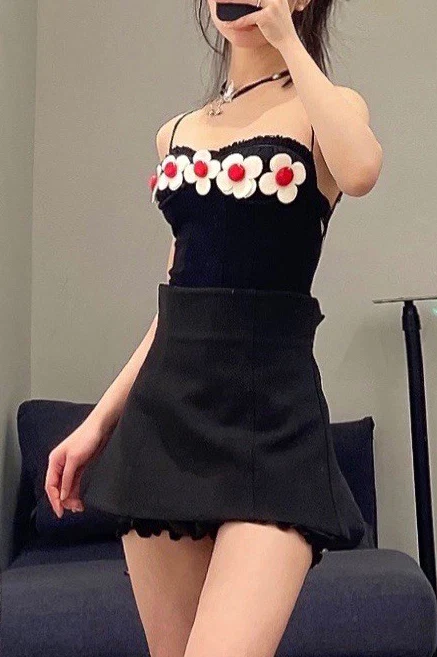 shushutong corset SS22TO15 black - Image 5