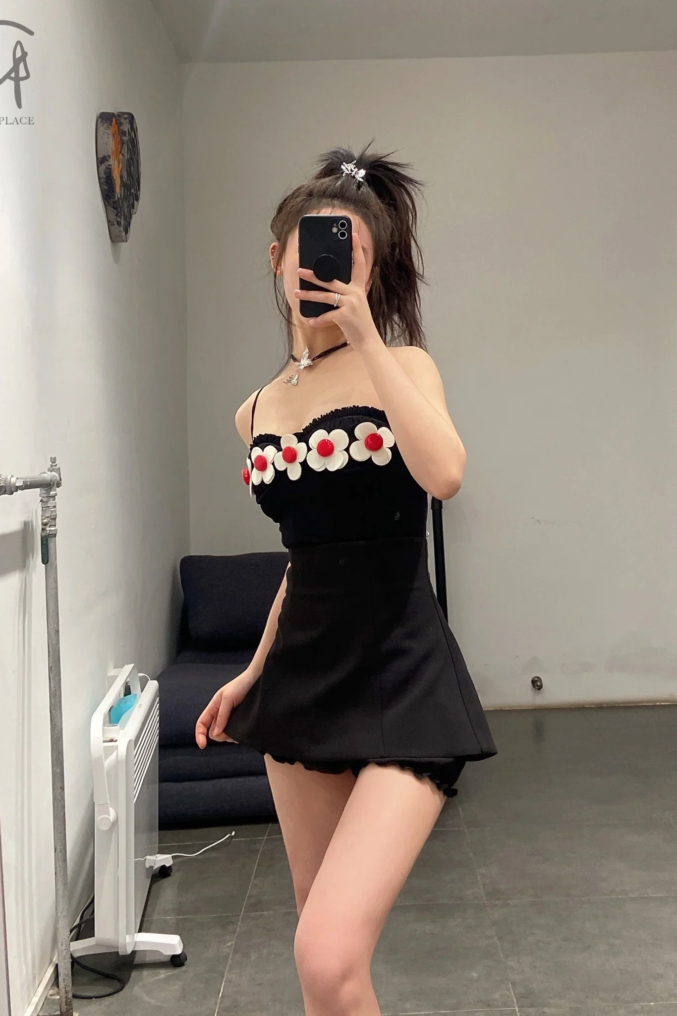 shushutong corset SS22TO15 black - Image 7