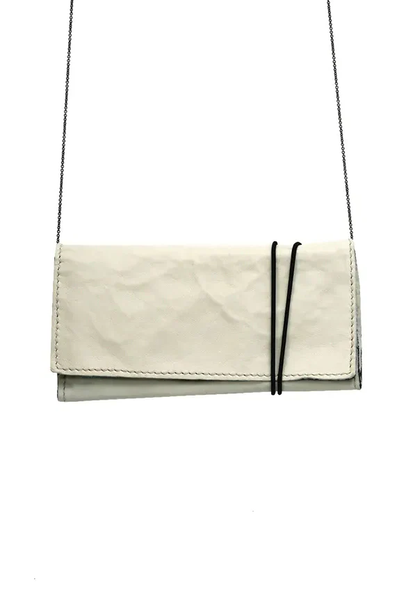 SIMONA TAGLIAFERRI (calfskin, wallet) SS20A305 CALF CHALK - Image 2