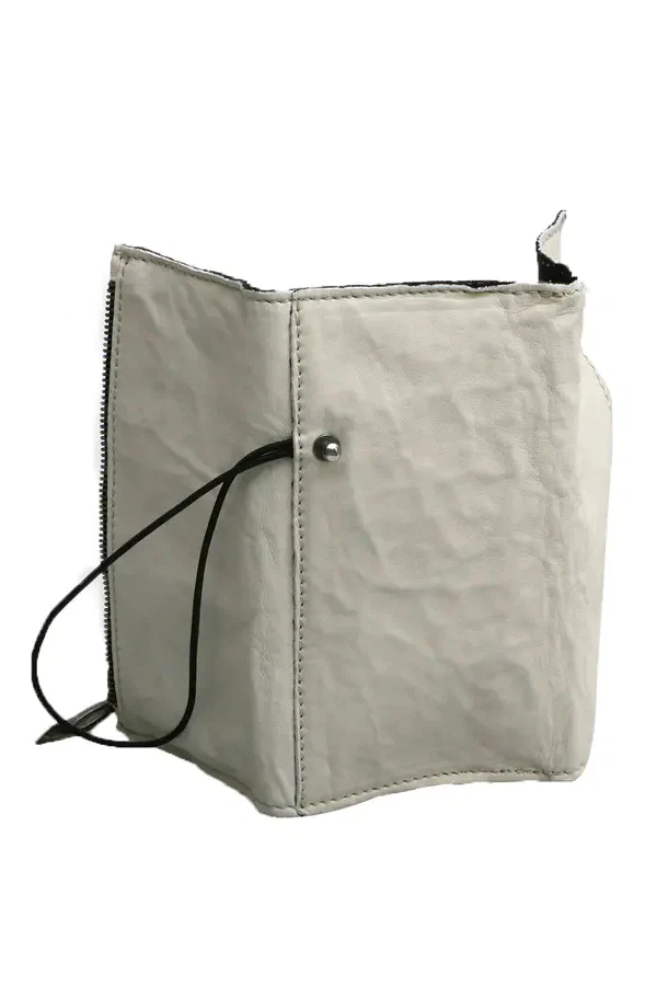 SIMONA TAGLIAFERRI (calfskin, wallet) SS20A305 CALF CHALK - Image 4