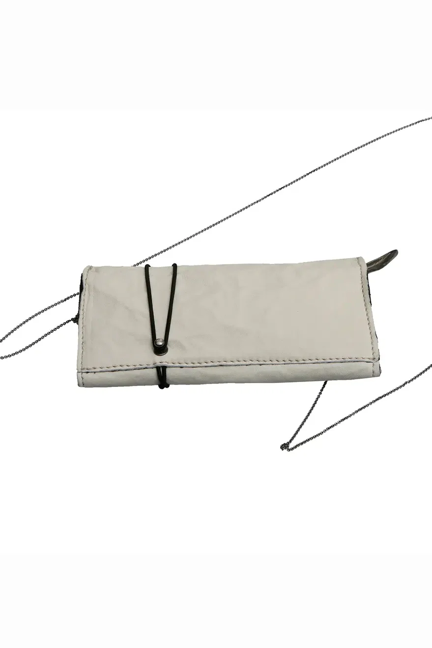 SIMONA TAGLIAFERRI (calfskin, wallet) SS20A305 CALF CHALK - Image 5