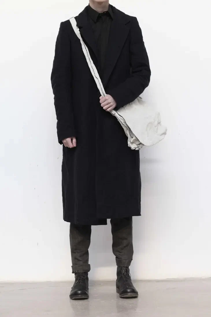 SIMONA TAGLIAFERRI (Sheepskin Anima, large cross-body bag) SS17A03 LAMB ANIMA CHALK - Image 5