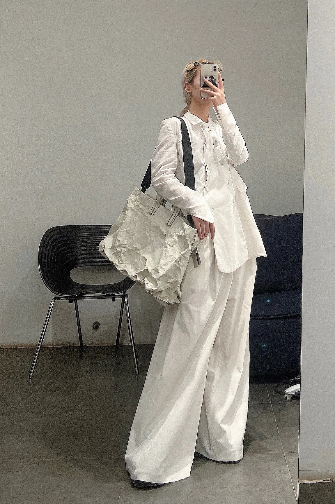 SIMONA TAGLIAFERRI (Sheepskin Anima) SS20A301 LAMB ANIMA CHALK - Image 10