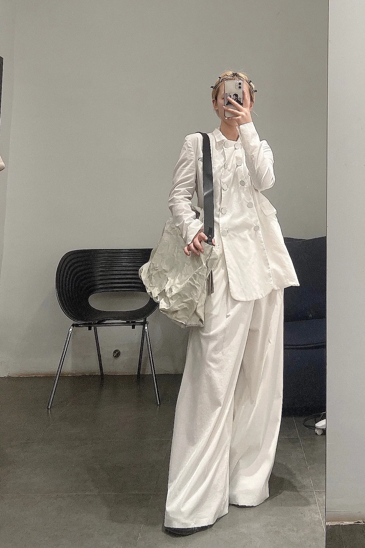 SIMONA TAGLIAFERRI (Sheepskin Anima) SS20A301 LAMB ANIMA CHALK - Image 11