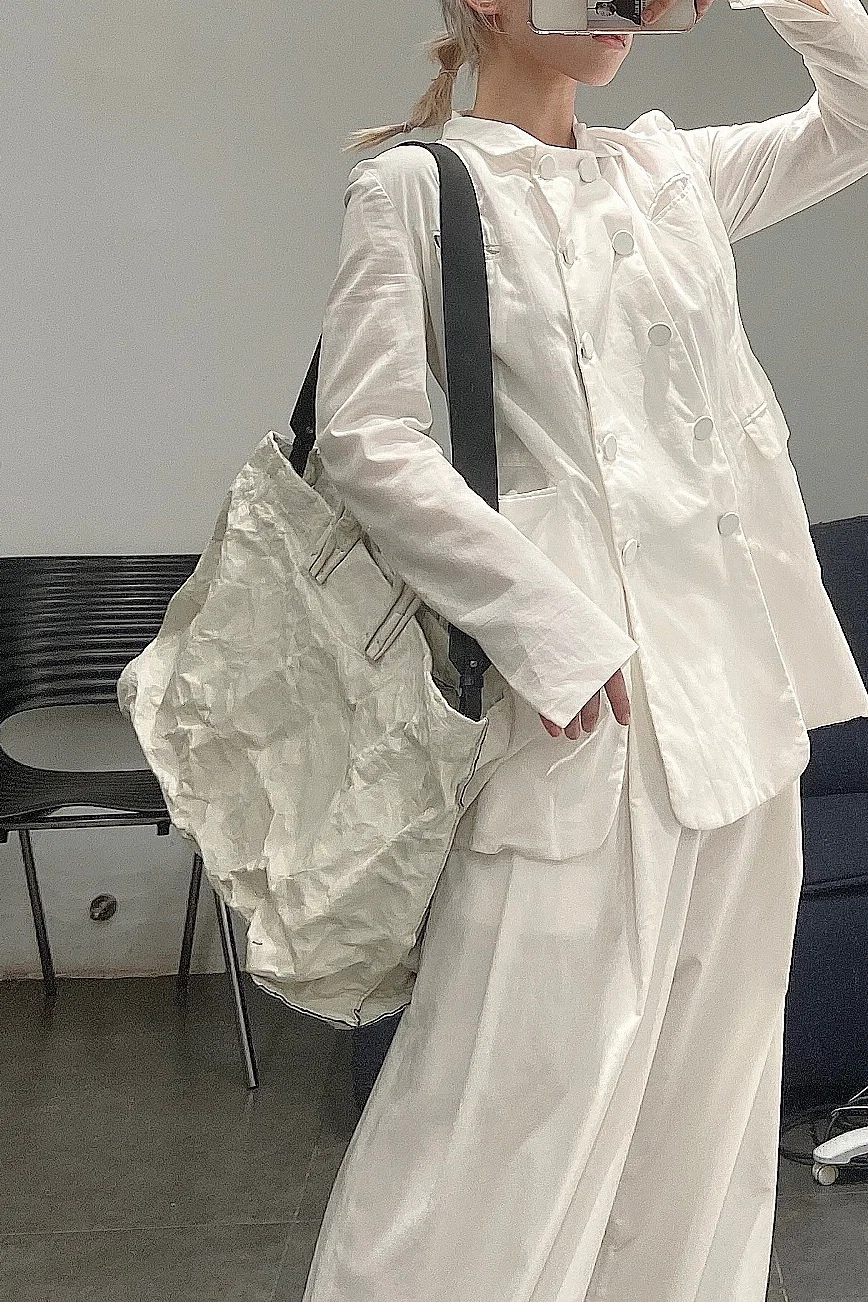 SIMONA TAGLIAFERRI (Sheepskin Anima) SS20A301 LAMB ANIMA CHALK - Image 12