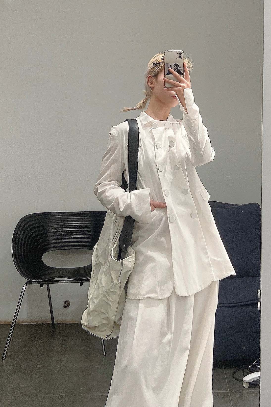 SIMONA TAGLIAFERRI (Sheepskin Anima) SS20A301 LAMB ANIMA CHALK - Image 14