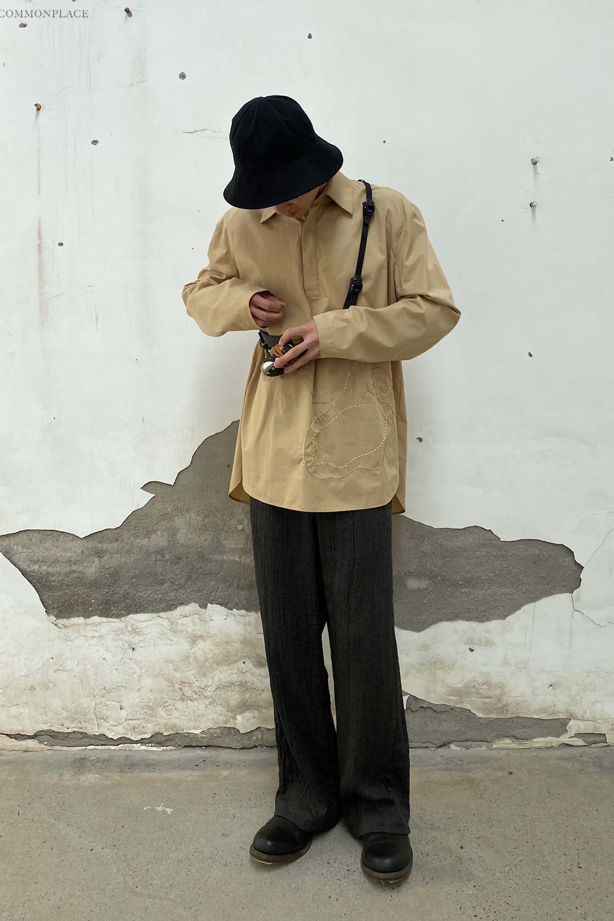 Song for the mute fisherman hat 211_HATOO1_WDNMBLK black PSFTM6 - Image 26
