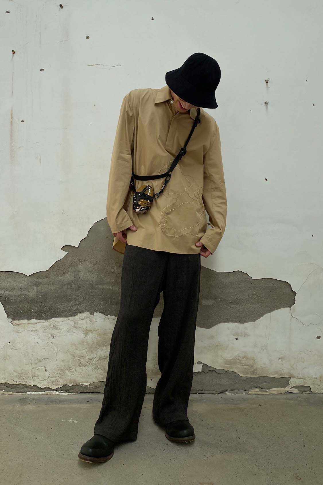 Song for the mute fisherman hat 211_HATOO1_WDNMBLK black PSFTM6 - Image 28