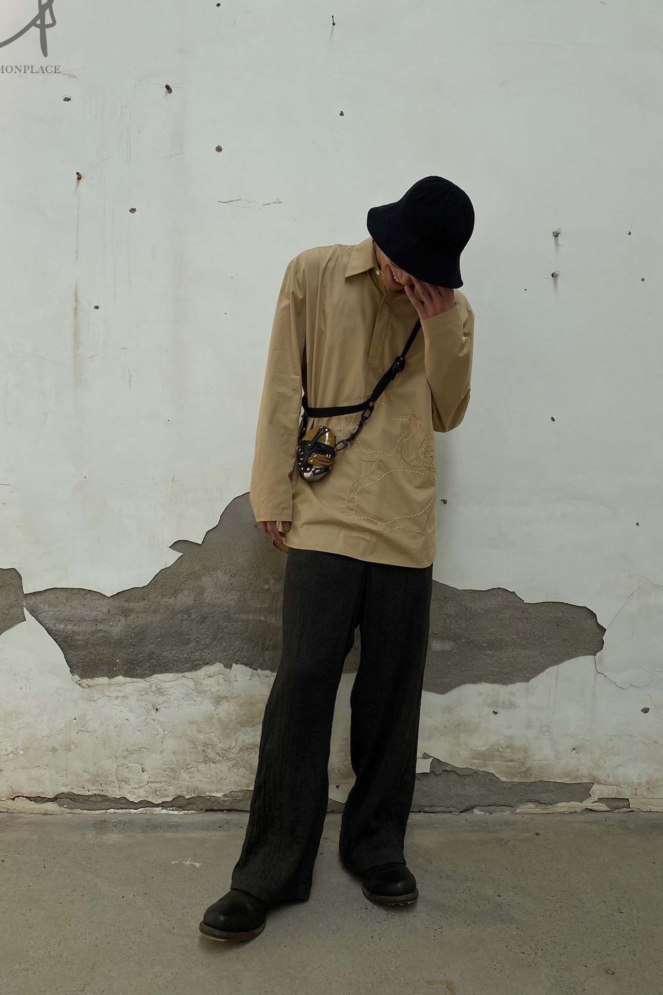 Song for the mute fisherman hat 211_HATOO1_WDNMBLK black PSFTM6 - Image 30