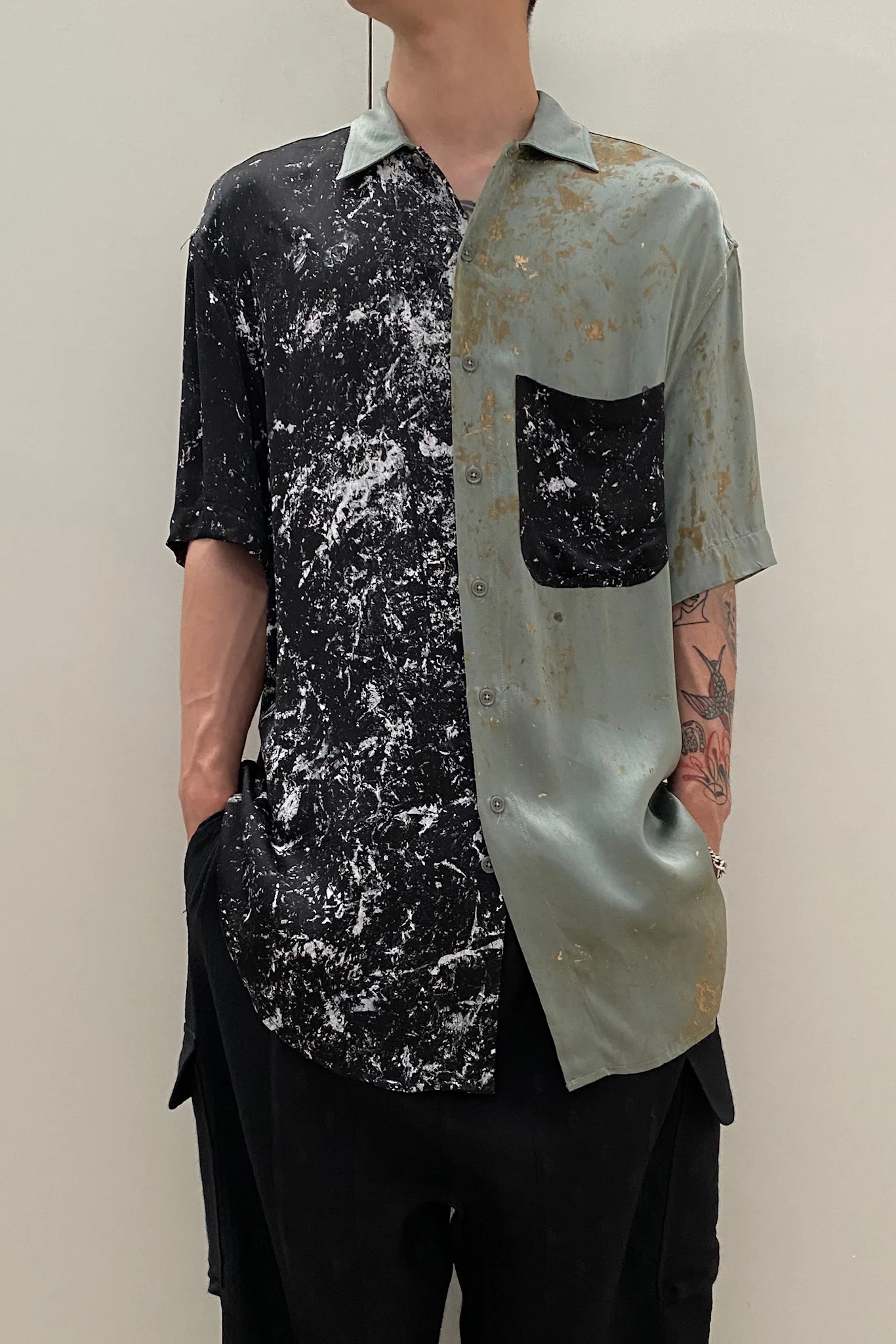 Song for the mute large shirt 211_MSHO59_VISCTBK PSFTM3 - Image 3