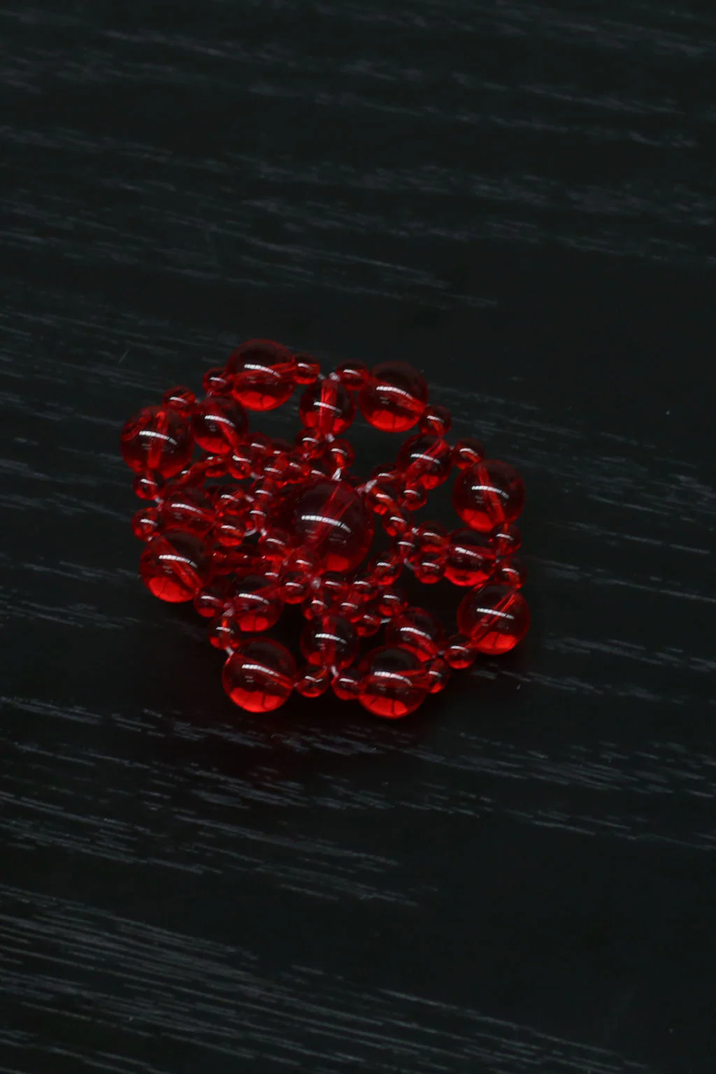 Susanfang Bubble Dandelion Ring AW20RIN003GL01RED001 PSSF8 - Image 2