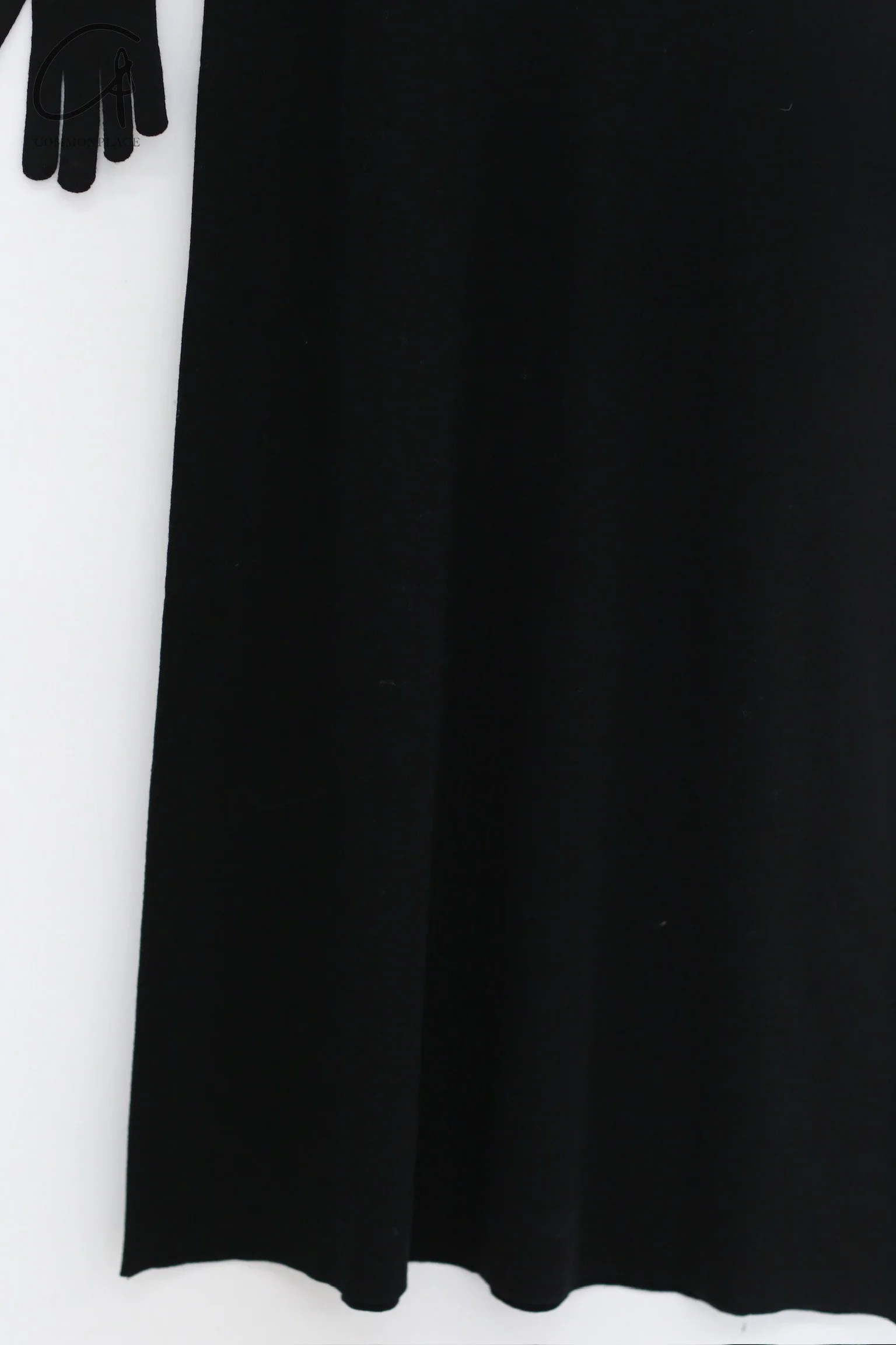 SWAYING 24 Autumn and Winter Seamless Long Sleeve Mitten Dress SW-SW24AW2L15-HEI Black - Image 3