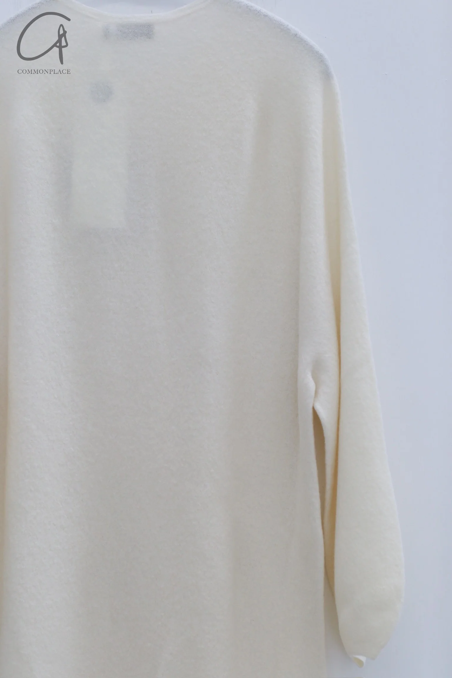 SWAYING 24 Autumn and Winter Seamless Strong Shrink Long Sleeve Dress SW-SW24AW2L12-BAI White - Image 3
