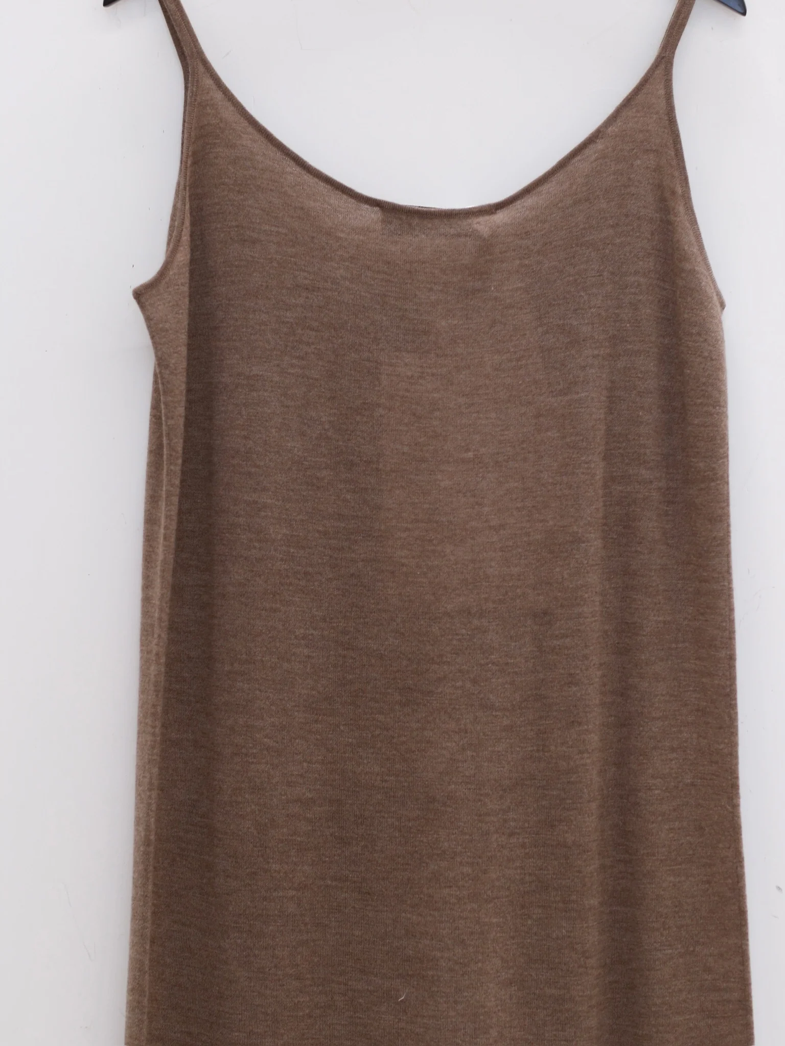 SWAYING 25 Early Autumn Outline Cashmere Suspender Skirt SW-SW25PF2L06C2-KQ Khaki - Image 5