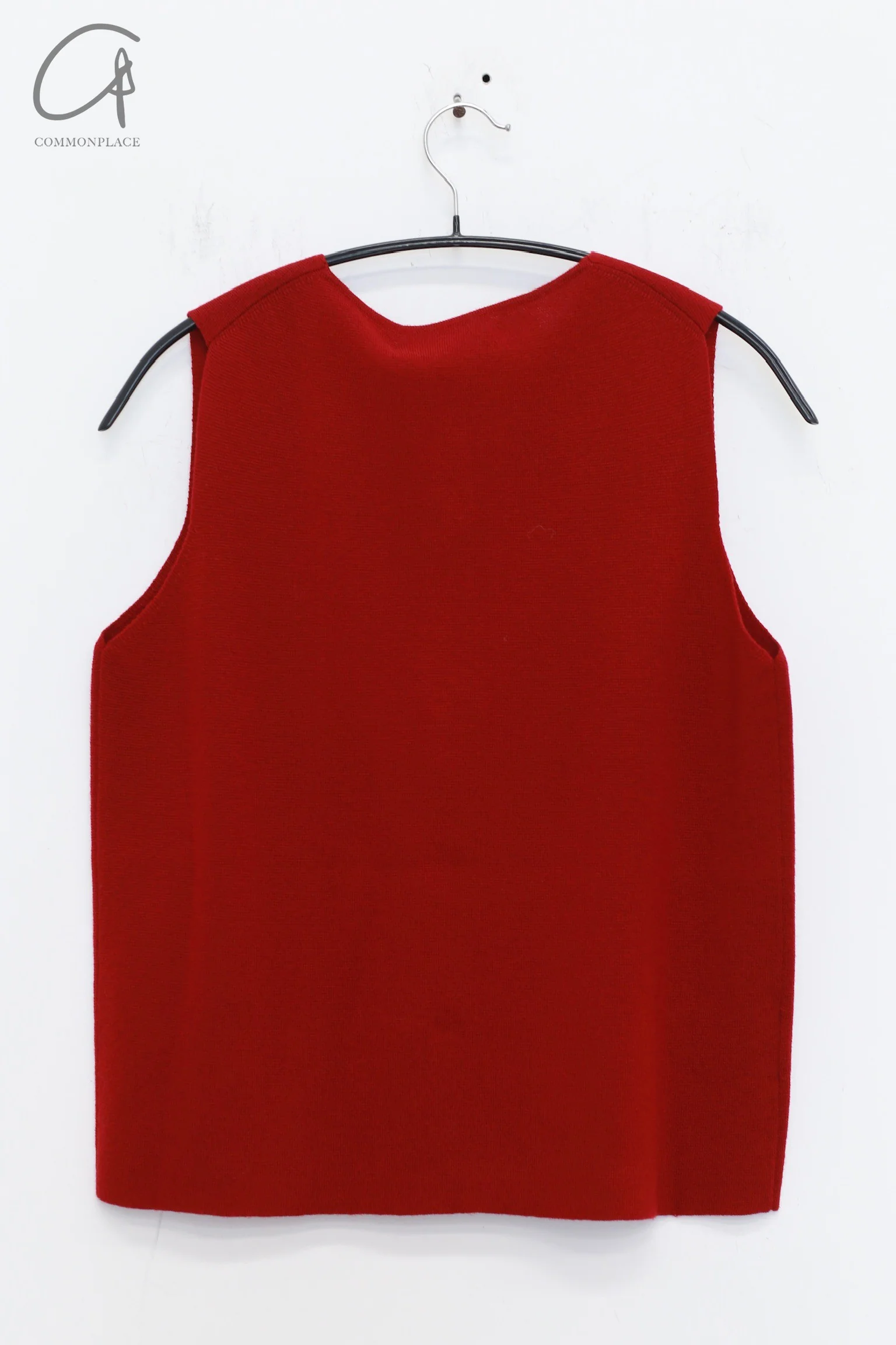 SWAYING 25 Early Spring Cardigan Vest SW-SW25PS1T09-ZAOHONG Red SW25PS1T09 - Image 4