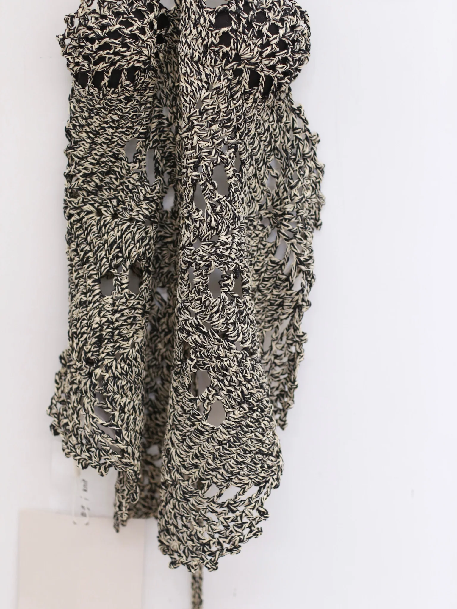 SWAYING 25 Spring and Summer Handmade Crochet Lace-up Vest SW-SW25SS1T31C1-HUA Flower - Image 3