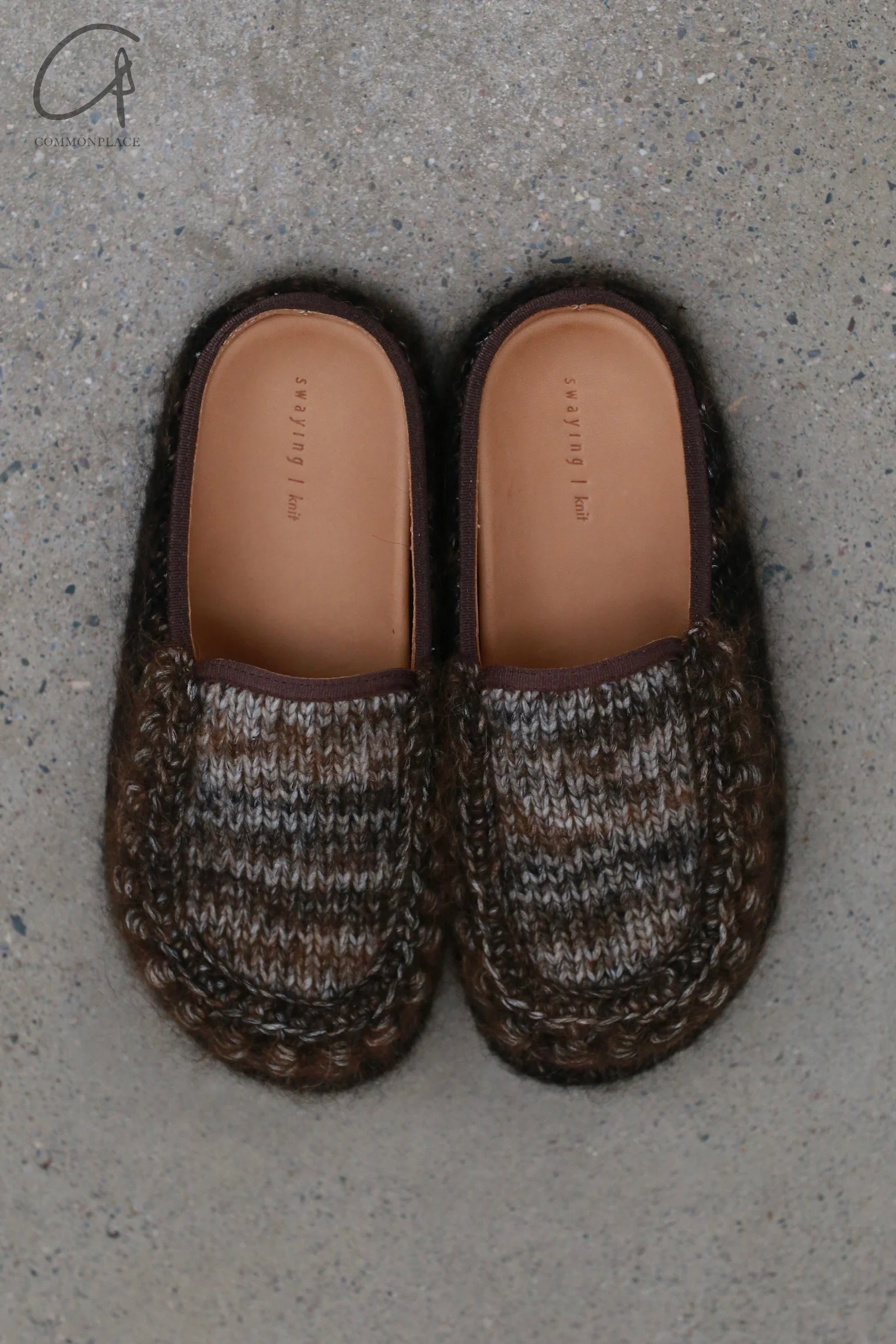 SWAYING Chunky Crochet Birkenstocks SW-SW24AW4P16-ZONG Brown SW-SW24AW4P14 - Image 3