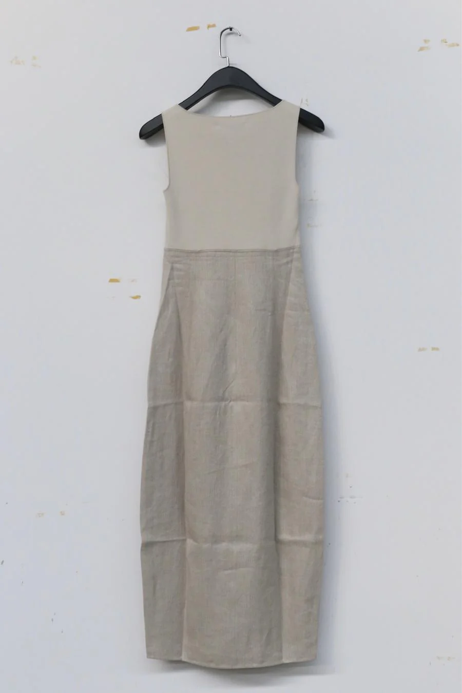 SWAYING/KNIT knitting stitching vest skirt SW23SS2L18 meters gray/linen PS56 - Image 11