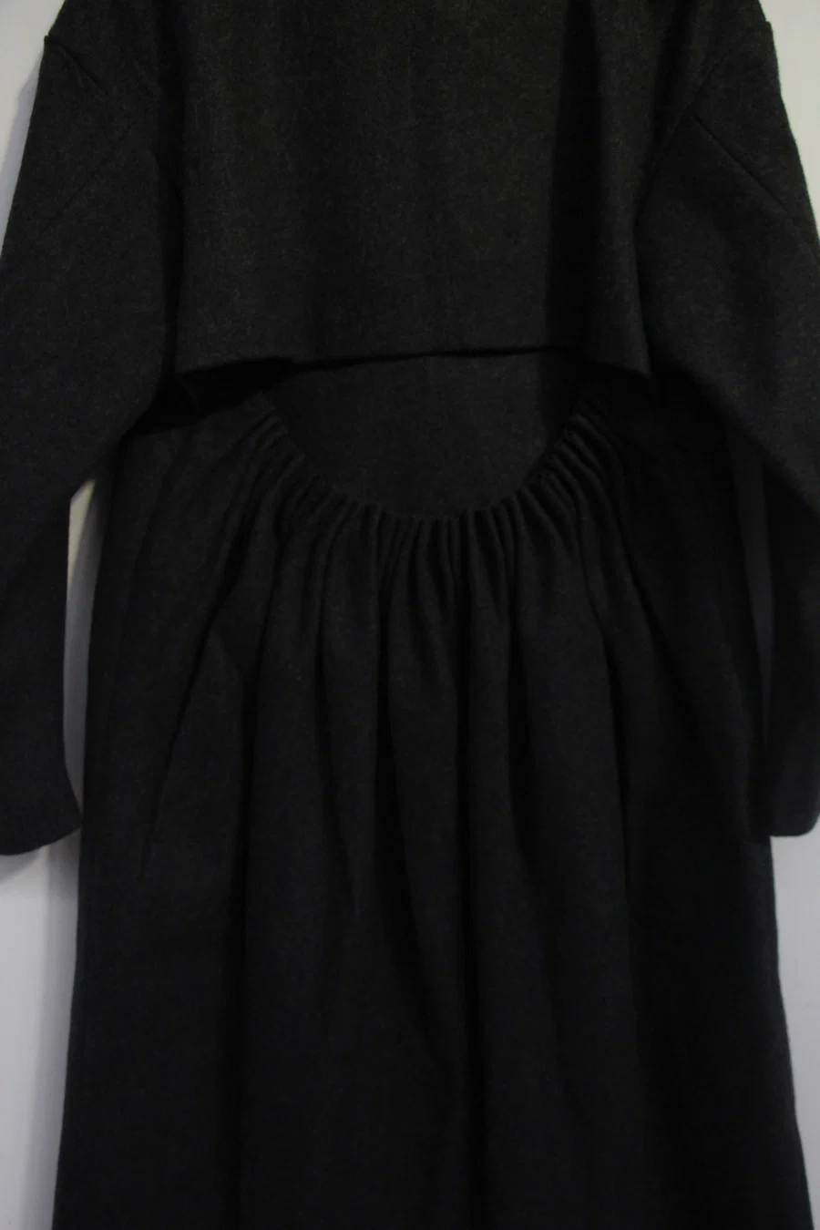 SWAYING/KNIT Long Blazer SW212SZ62 Black Grey PS37 - Image 8