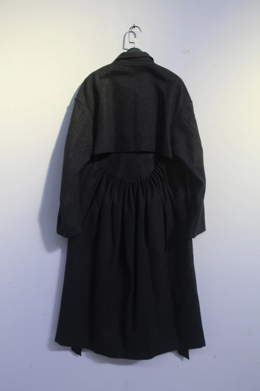 SWAYING/KNIT Long Blazer SW212SZ62 Black Grey PS37 - Image 9