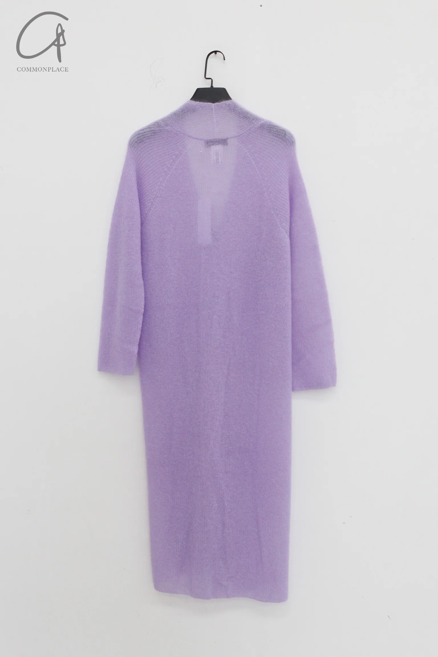 SWAYING/KNIT Seamless Mohair Long Suit SW212SZ72 Lavender PS38 - Image 8
