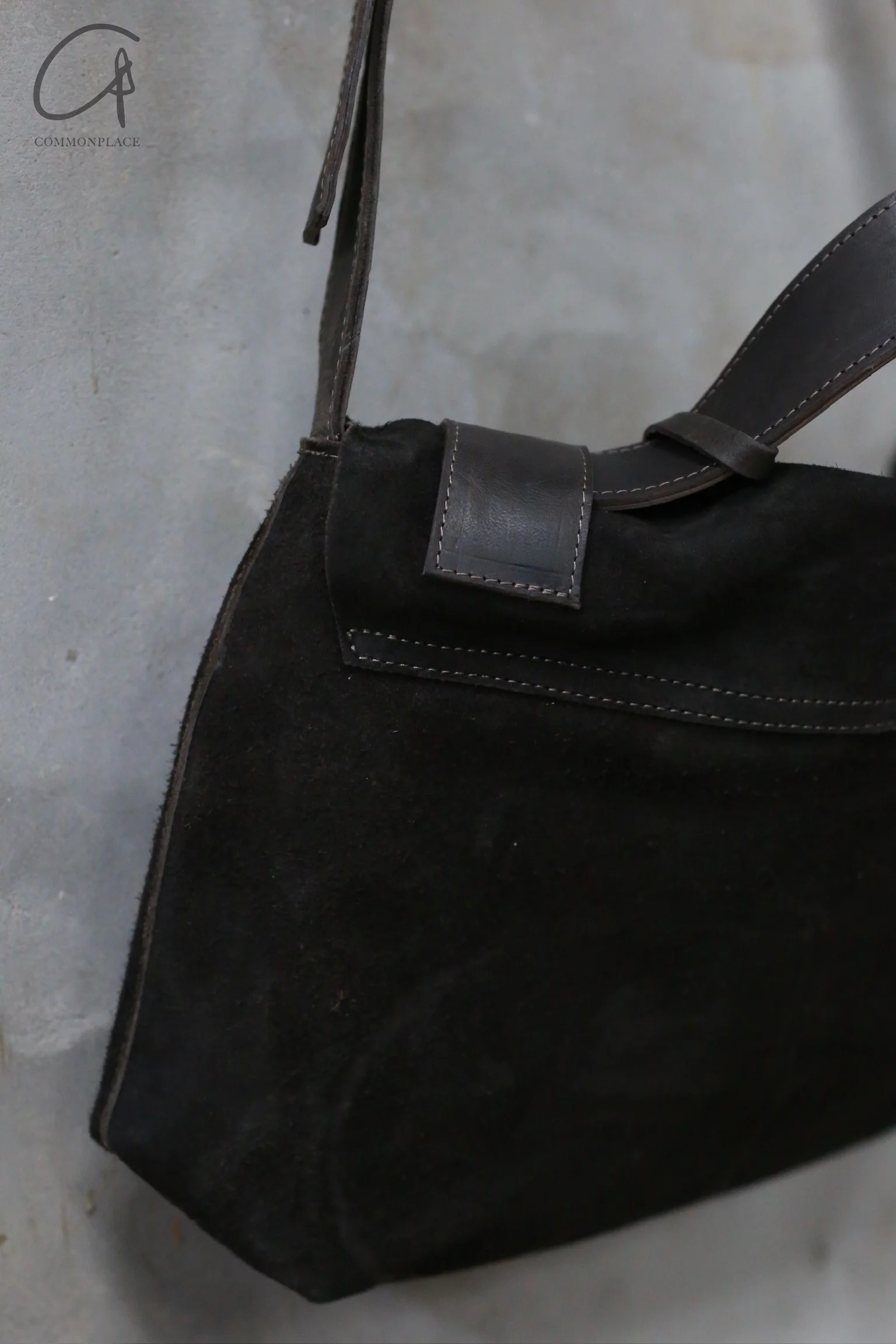Tagliovivo Large Tote Bag Italy TAG-DOCTOR HANDBAG L-CULATTA REV-ONYX-F ONYX DOCTOR HANDBAG - Image 3