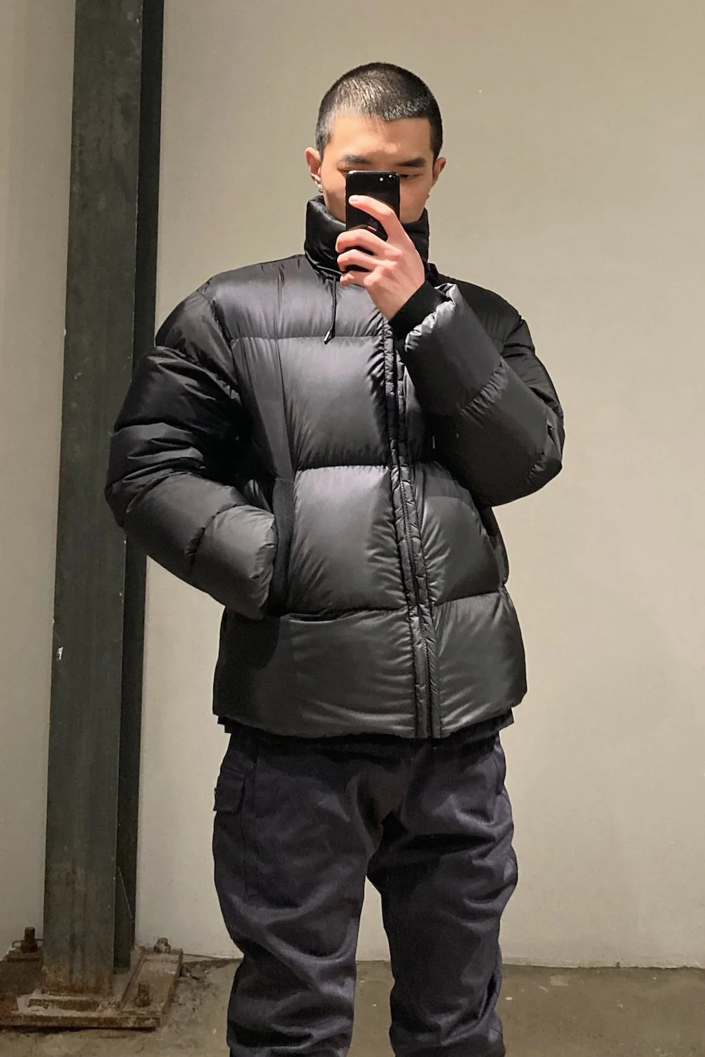 Ten-C 003774 drawstring down jacket - Image 12