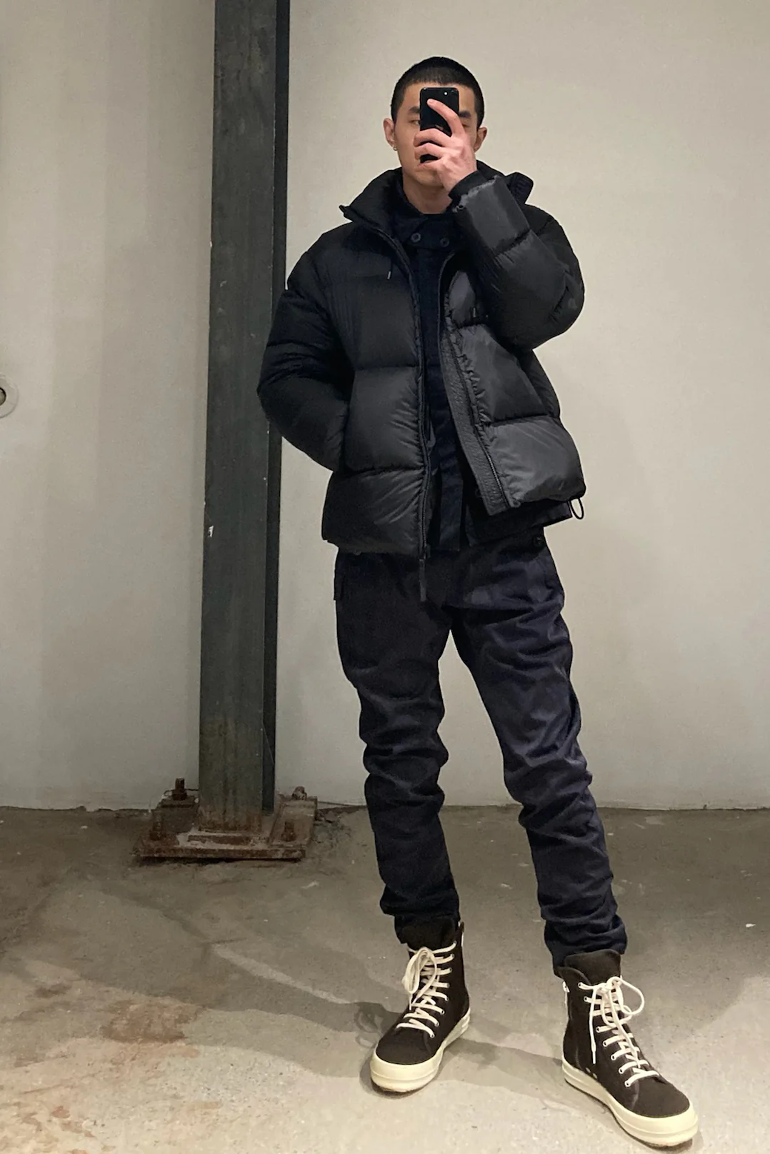 Ten-C 003774 drawstring down jacket - Image 13