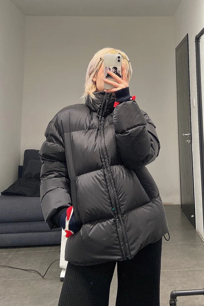 Ten-C 003774 drawstring down jacket - Image 15