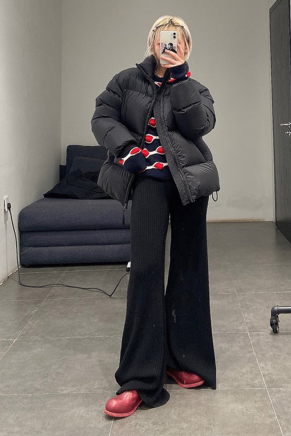 Ten-C 003774 drawstring down jacket - Image 21