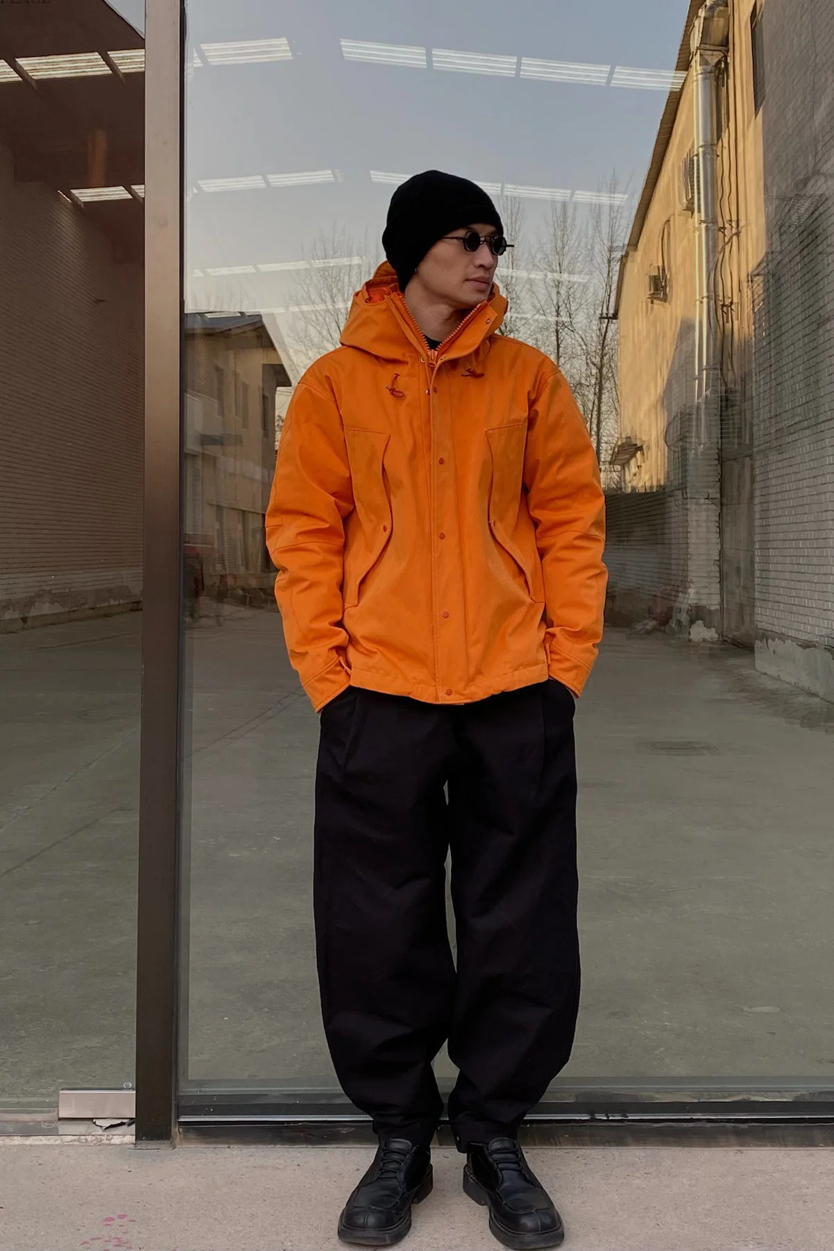 Ten-C Orange Big Pocket Jacket 21CTCUB03140 A02105 434 PTC3 - Image 10