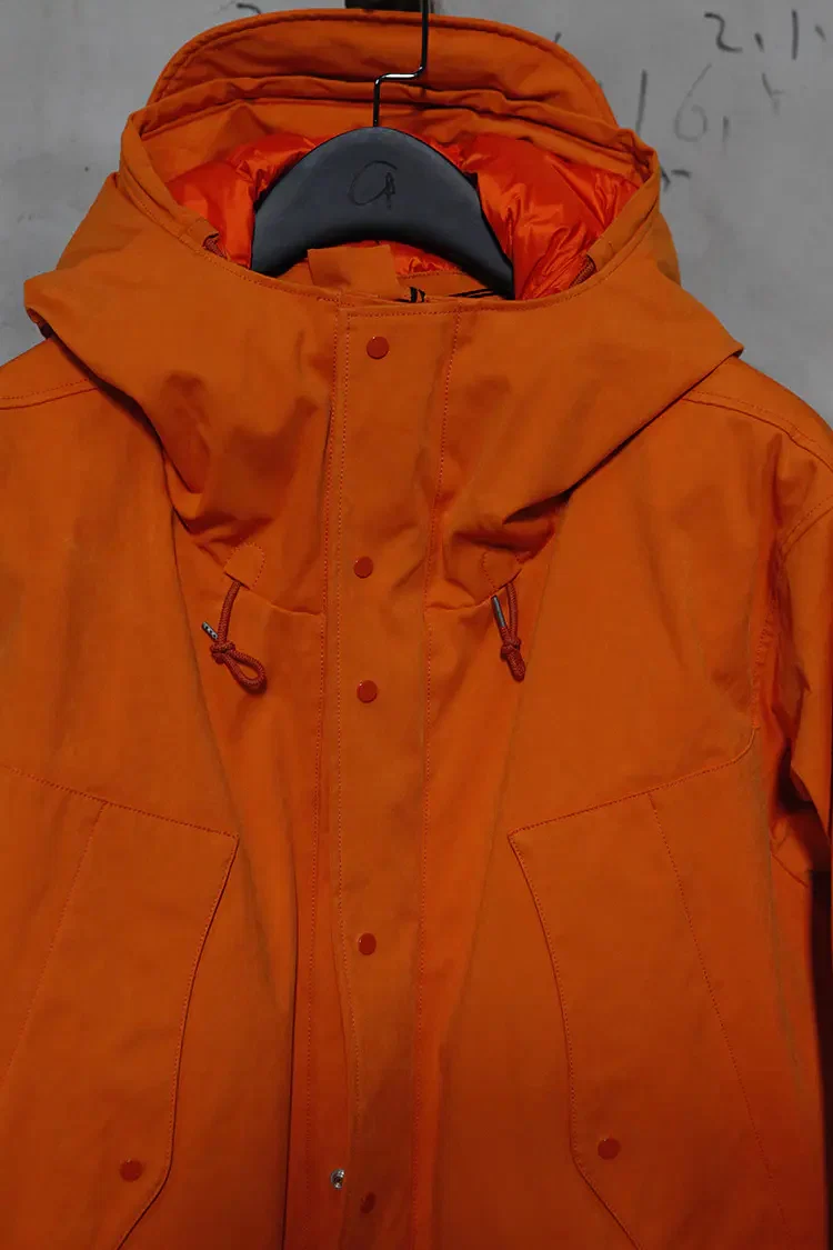 Ten-C Orange Big Pocket Jacket 21CTCUB03140 A02105 434 PTC3 - Image 2