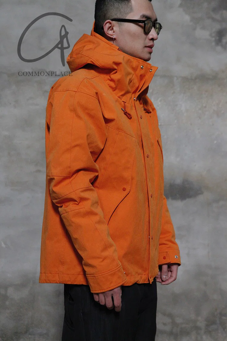 Ten-C Orange Big Pocket Jacket 21CTCUB03140 A02105 434 PTC3 - Image 6