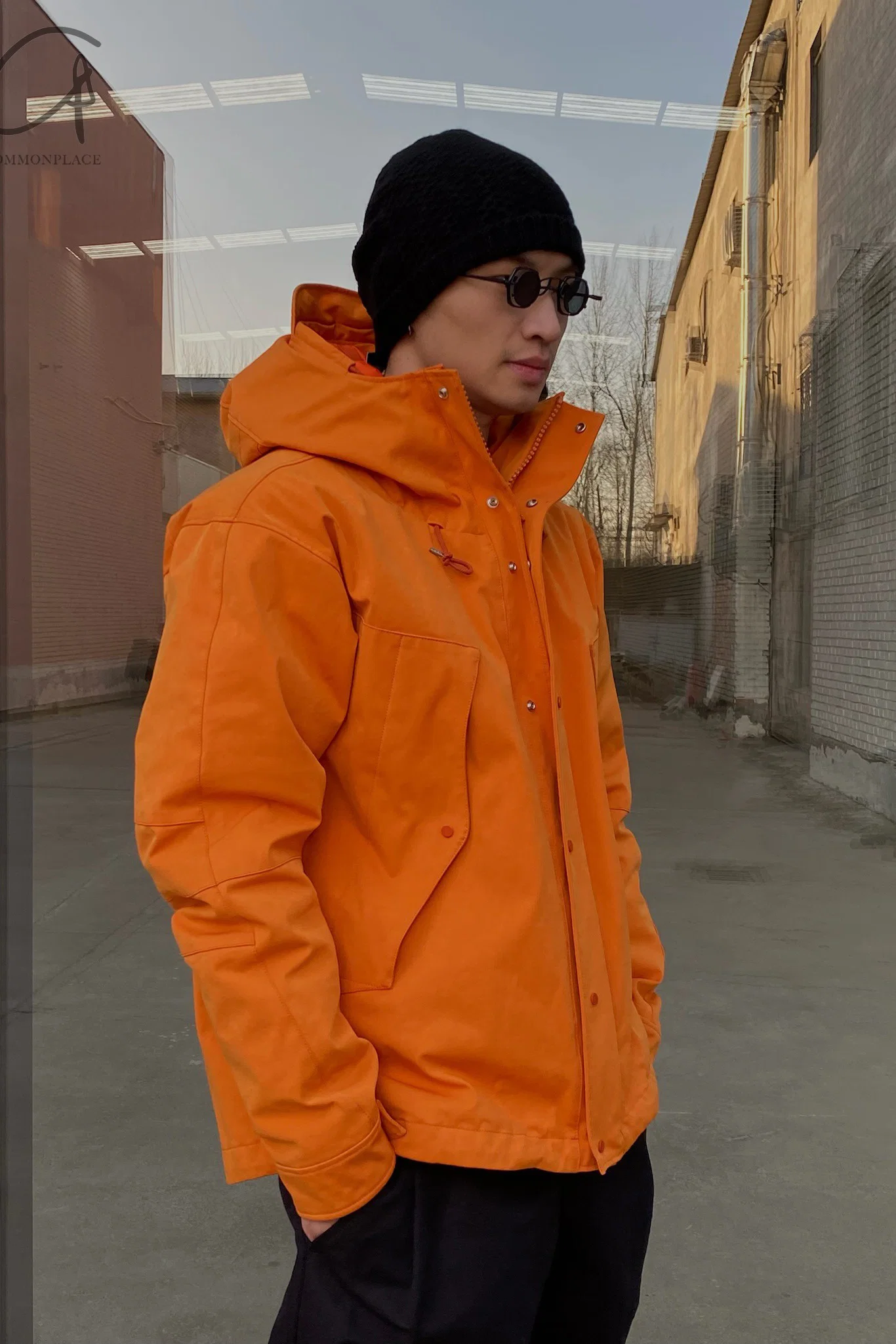 Ten-C Orange Big Pocket Jacket 21CTCUB03140 A02105 434 PTC3 - Image 7