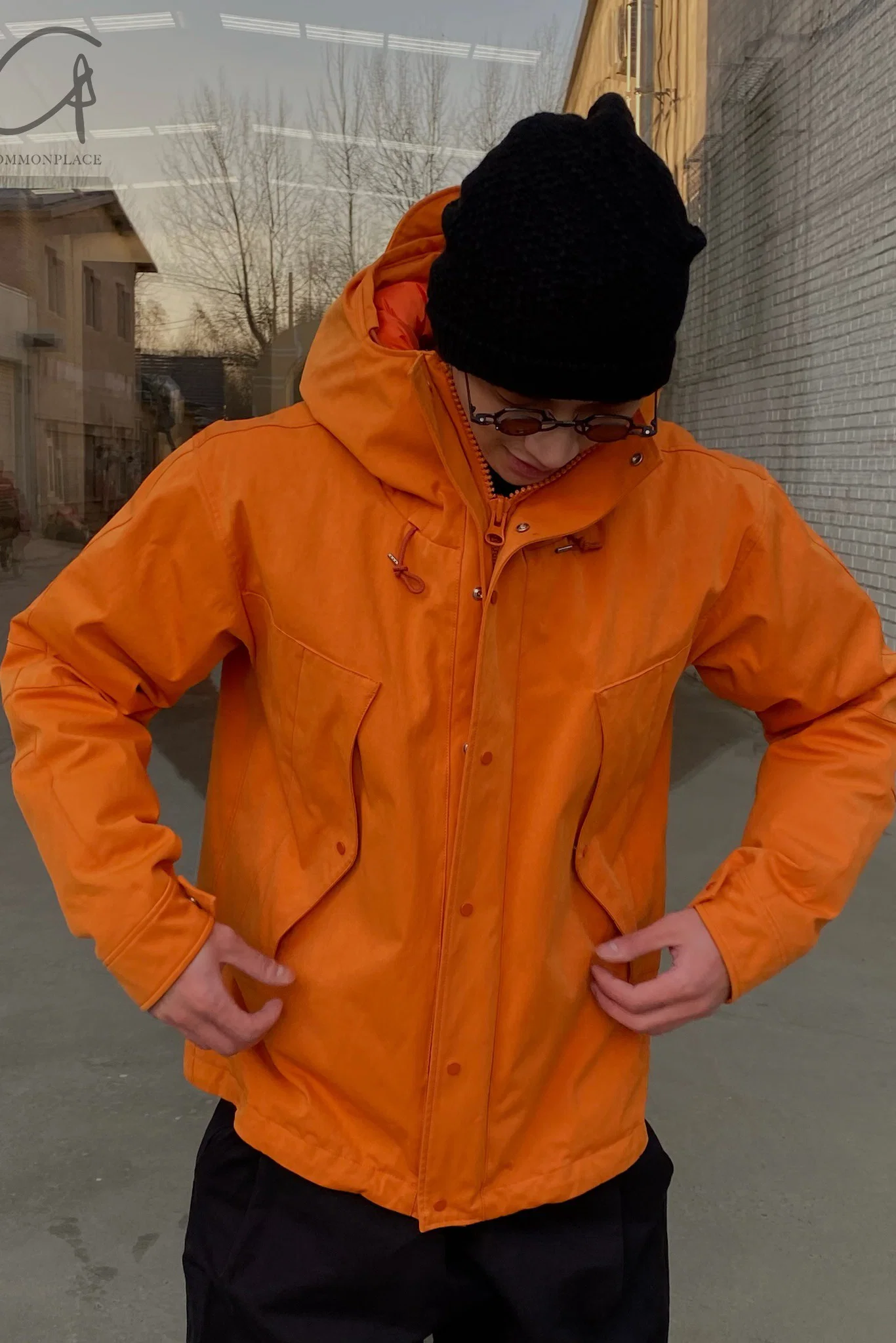 Ten-C Orange Big Pocket Jacket 21CTCUB03140 A02105 434 PTC3 - Image 8