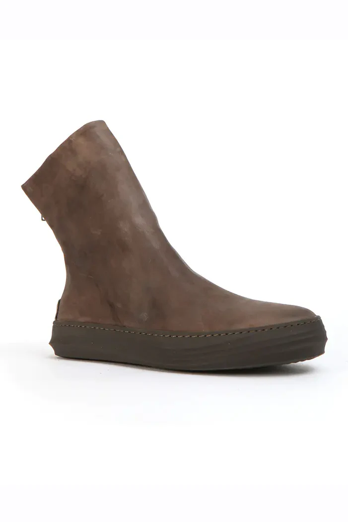 The Last conspiracy (horse leather straight boots-brown) Women shoes TLC1645 - Image 3