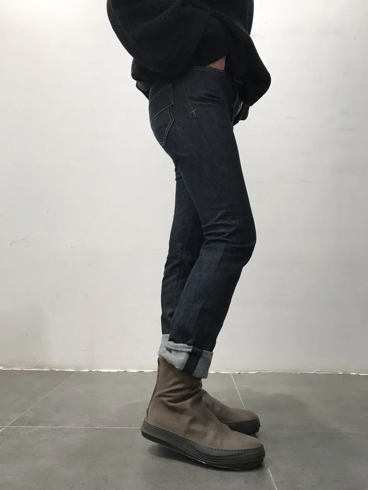 The Last conspiracy (horse leather straight boots-brown) Women shoes TLC1645 - Image 5