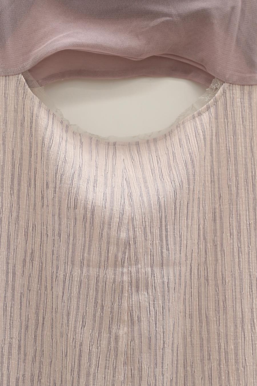 Un Morceau Bandeau Cutout Detail Cocoon Dress UM221LS09 Purple/Grey PUM28 - Image 9