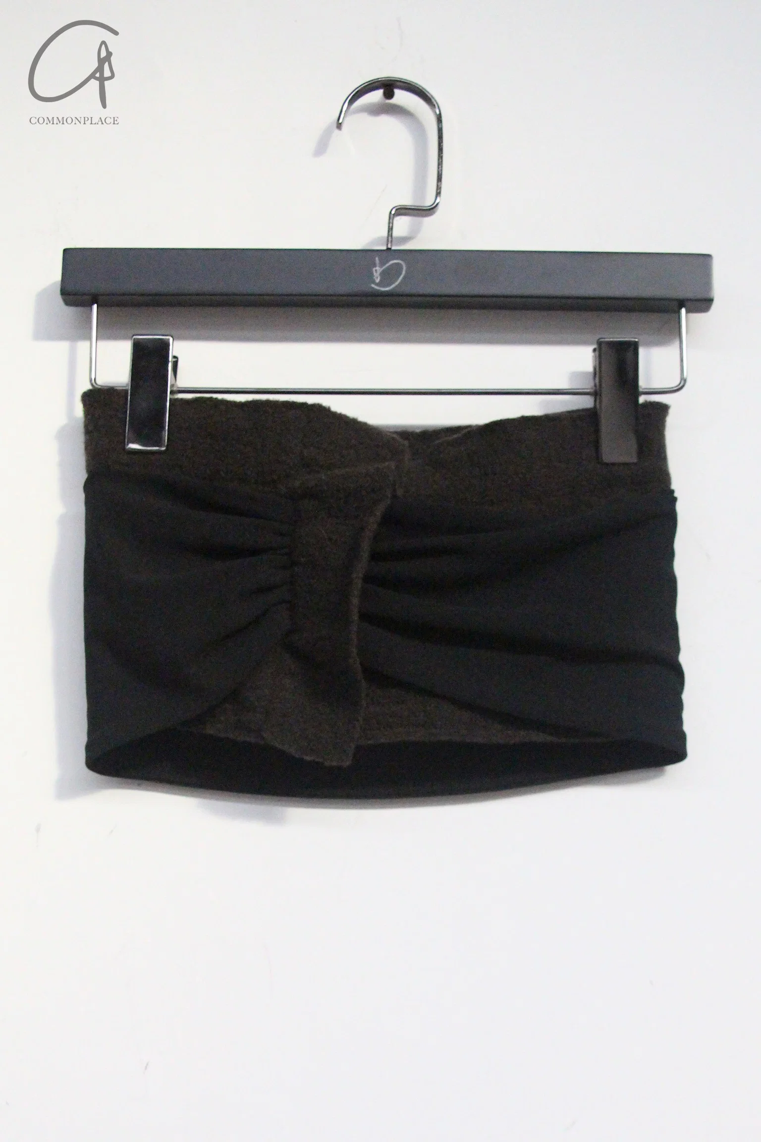 Un Morceau pleated embellished wool tube top UM212SZ25 - Image 7