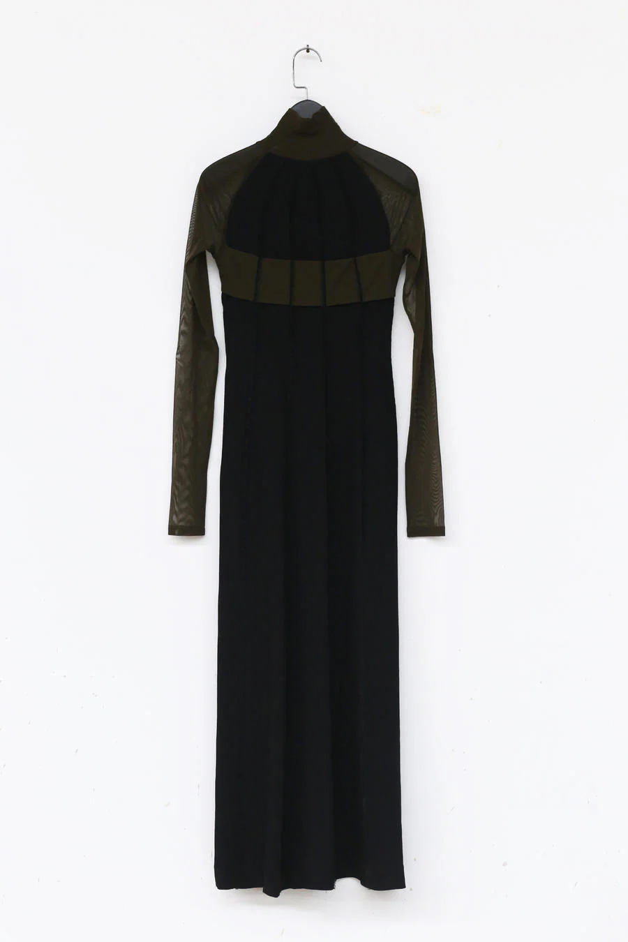 Un Morceau Raglan High Collar Chest Stitching Dress UM212LS08 PUM12 - Image 7